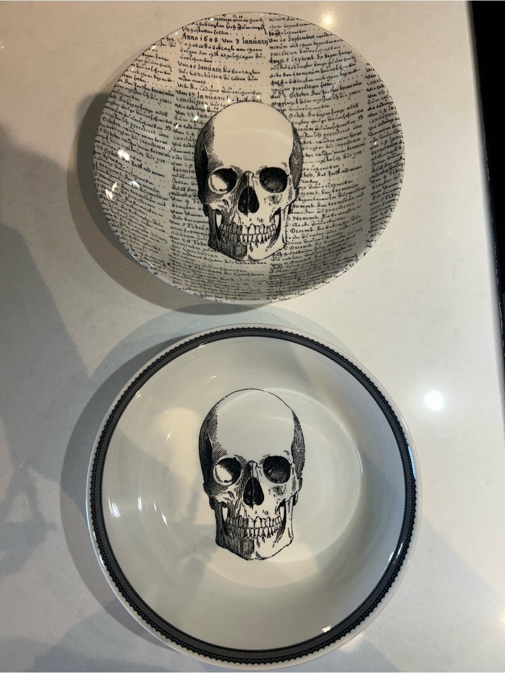 Skull bowls